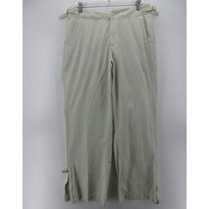 Osklen Pants 32X31 Wide Leg Side Tabs Technical Travel Utility 42 NEW